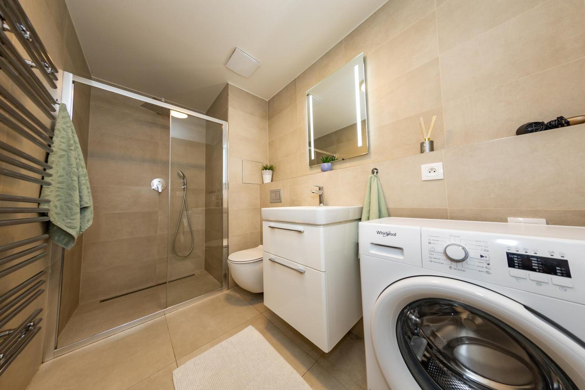 Lovely Studio Apartment, Free Parking 1,55 Hight Prága Kültér fotó